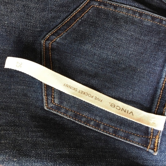 NWT Vince 5 pockets Skinny Jeans Medium Wash - Picture 9 of 11